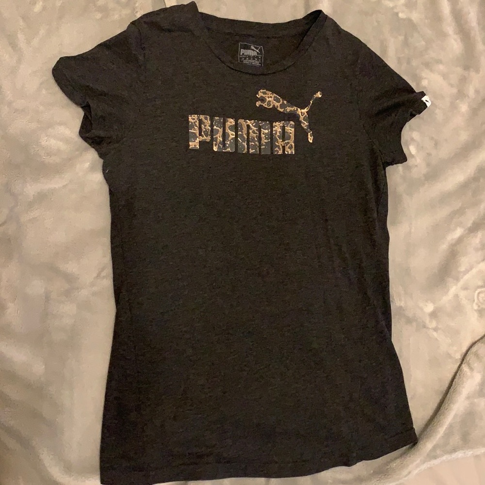Size Small dark grey puma shirt